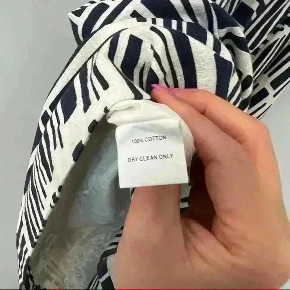 Trina Turk Geometric Print Dress (Flaws) Size 4/6 - Picture 7 of 8